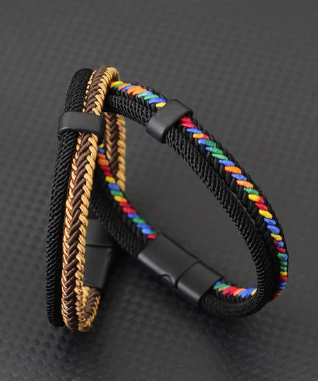 Bracelet cuir homme "MARLEY"