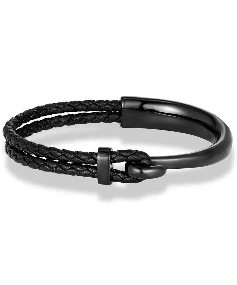 Bracelet cuir homme "NON FADING"