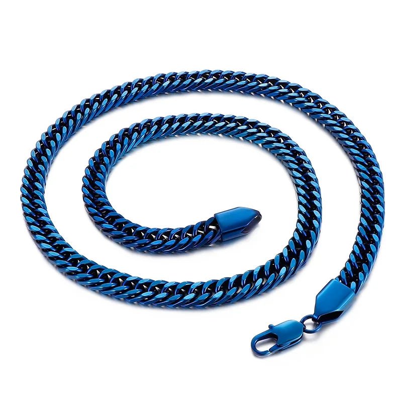 Chaine ARGENT Homme "CUBAN LINK"