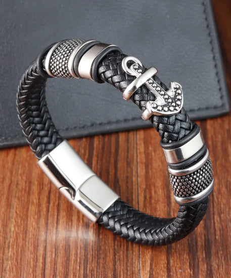 Bracelet cuir homme "SEVERAL"