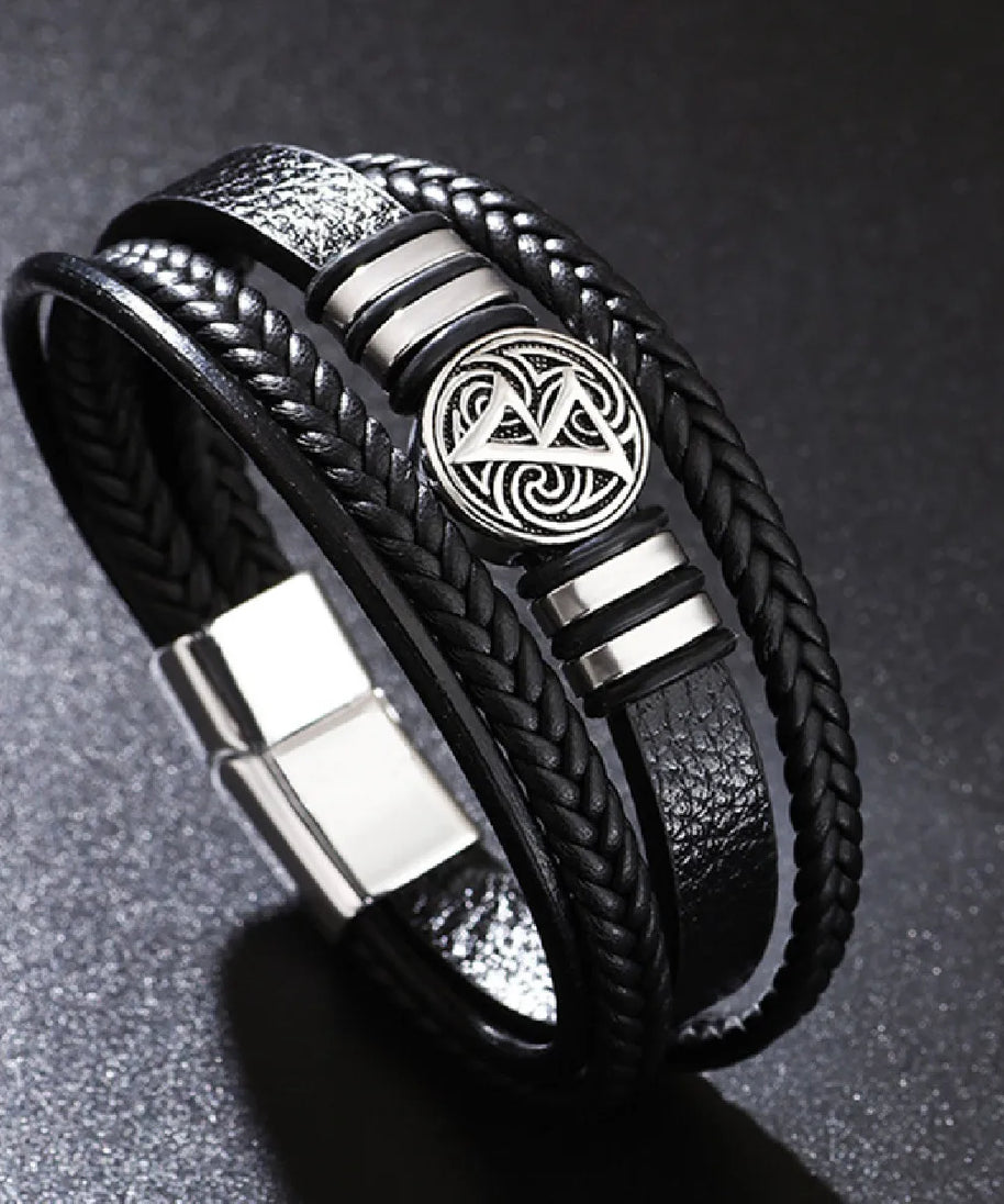 Bracelet cuir homme "SHENZEN"