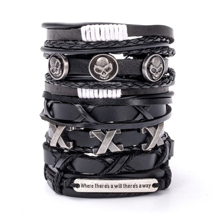 Bracelet cuir homme "CHAMANE"