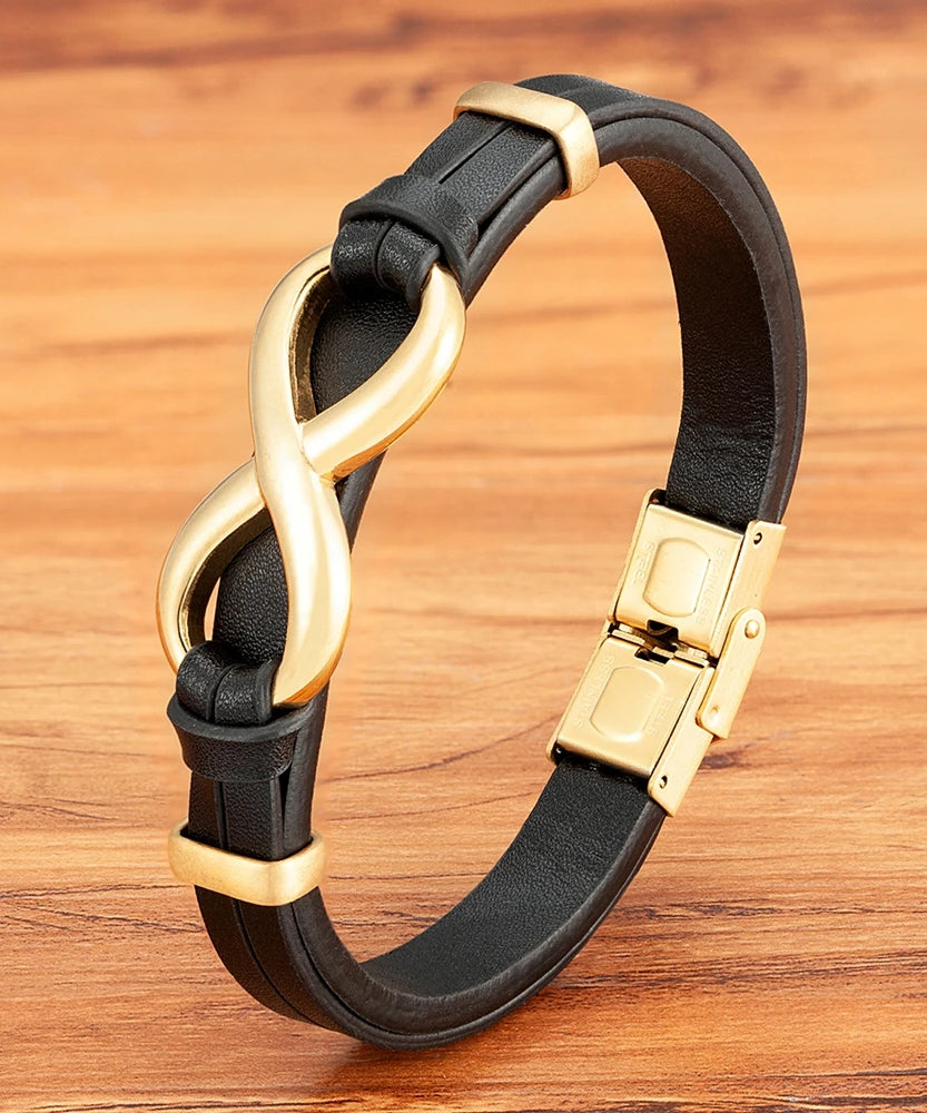 Bracelet cuir homme "TYO"