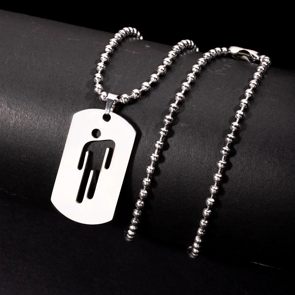 Pendentif pour Homme en acier inoxydable