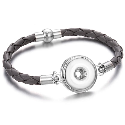 Bracelet cuir homme "Tribal King"