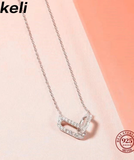 Collier ARGENT Femme "JKELI"