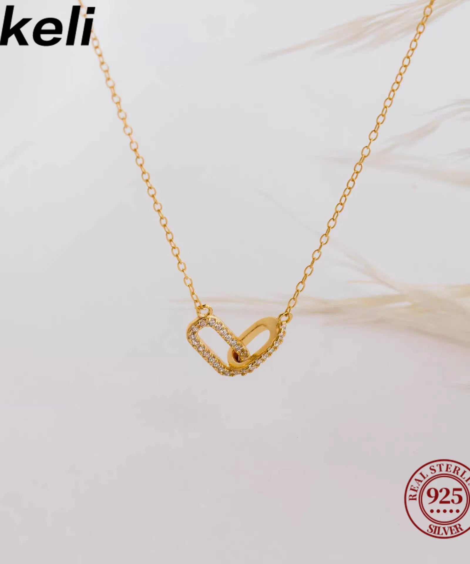Collier ARGENT Femme "JKELI"