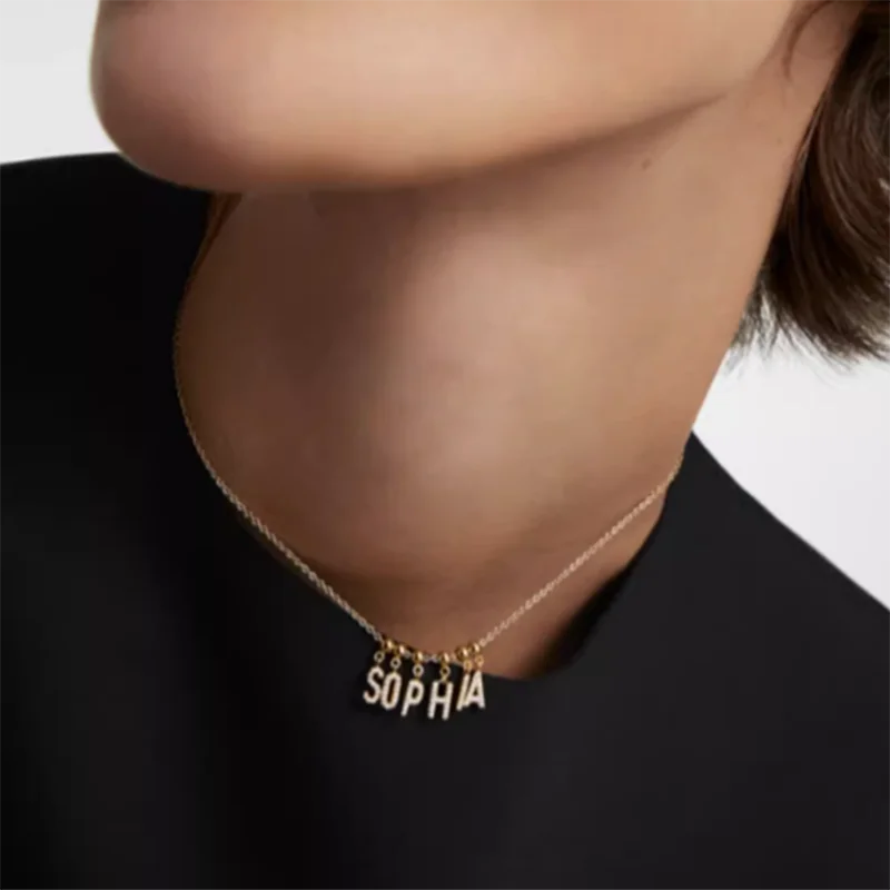 Collier FEMME Argent 925 PERSONNALISABLE