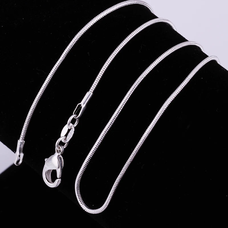 Collier femme ARGENT "SNAKE"