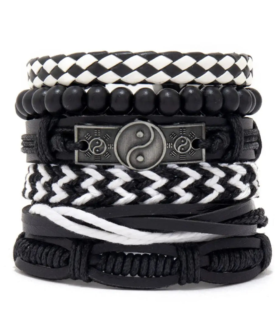 Bracelet cuir homme "CHAMANE"