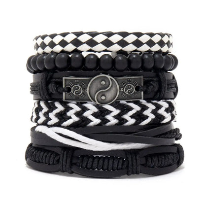 Bracelet cuir homme "CHAMANE"