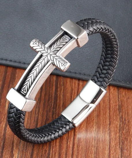 Bracelet cuir homme "SEVERAL"