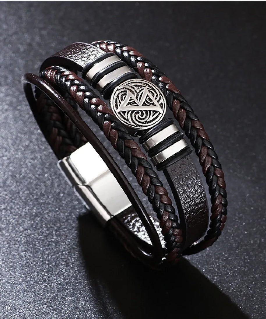 Bracelet cuir homme "SHENZEN"