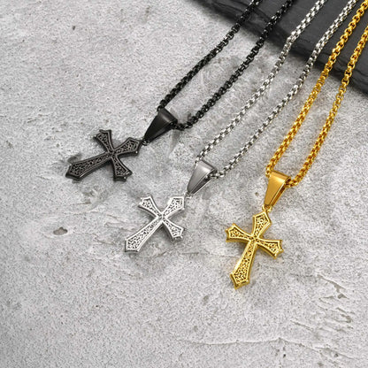 Chaine PENDENTIF croix pour hommes