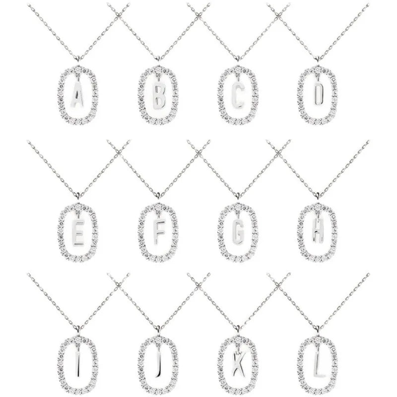 Collier ARGENT Femme "LETTERS"