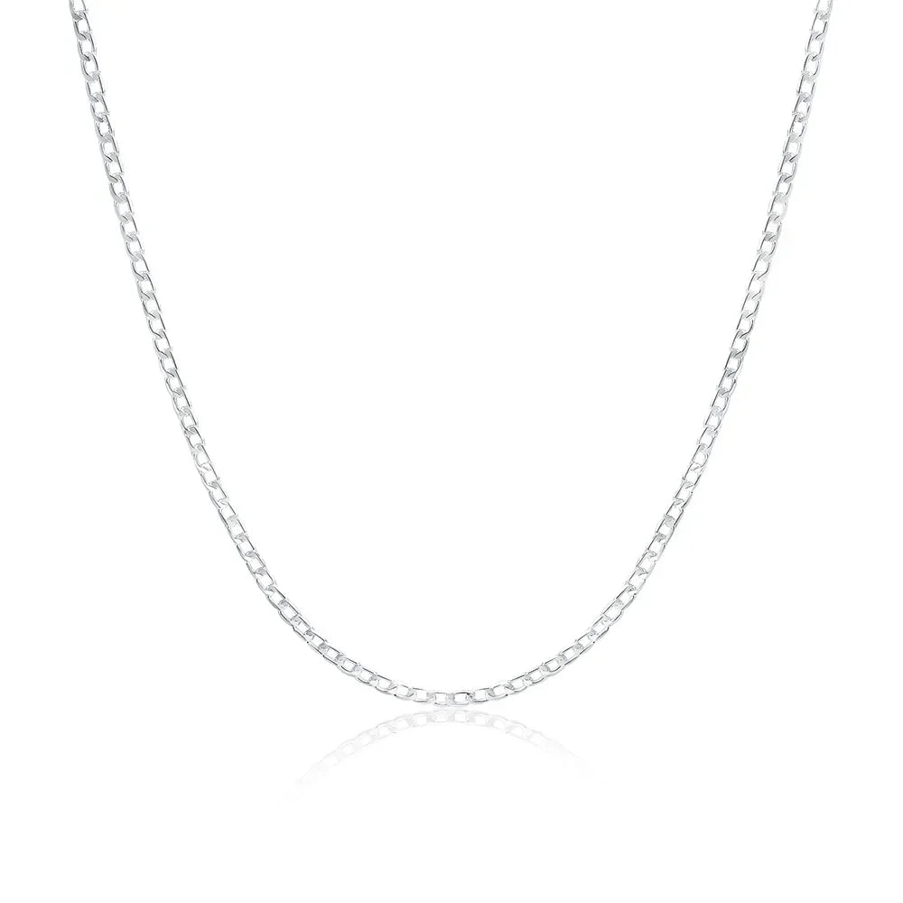 Collier Argent Femme "MAILLES"