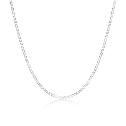 Collier Argent Femme "MAILLES"