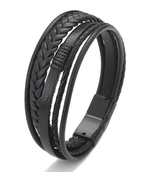 Bracelet cuir Homme "INDIAN"