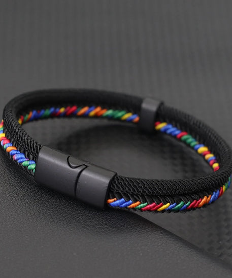 Bracelet cuir homme "MARLEY"