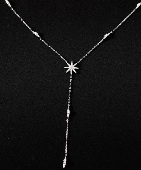 Collier Argent femme "GALAXY"