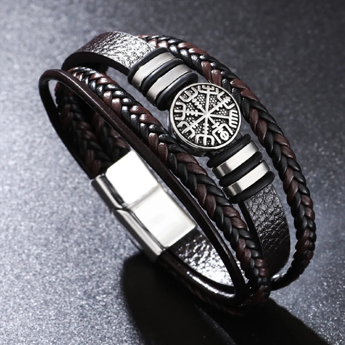 Bracelet cuir homme "SHENZEN"