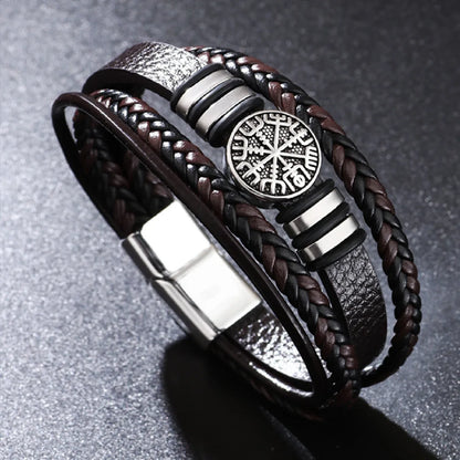 Bracelet cuir homme "SHENZEN"
