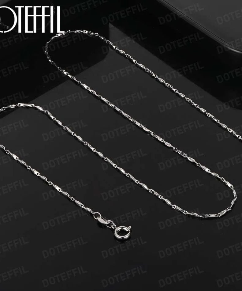 Chaine ARGENT Homme "DOTEFIL"