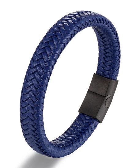 Bracelet CUIR HOMME "ROPE STEEL"