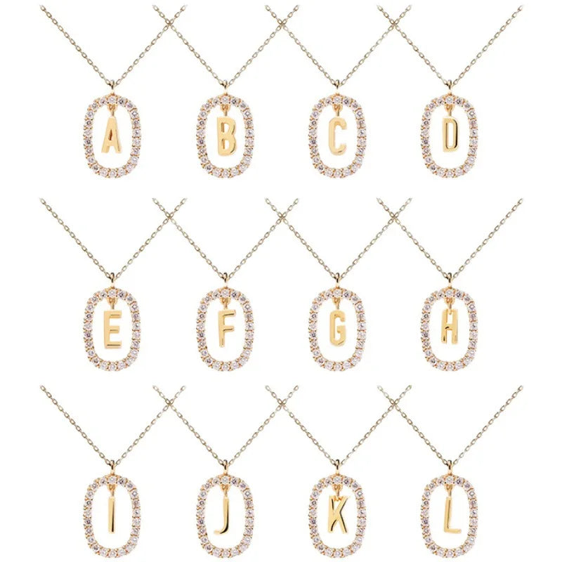Collier ARGENT Femme "LETTERS"