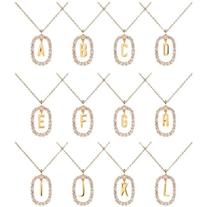 Collier ARGENT Femme "LETTERS"