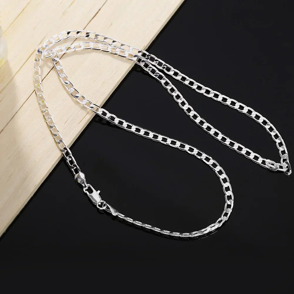 Collier Argent Femme "MAILLES"