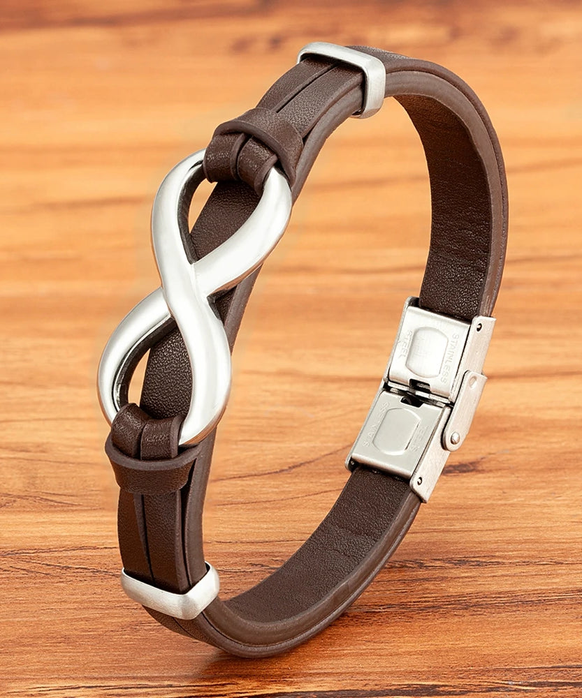 Bracelet cuir homme "TYO"