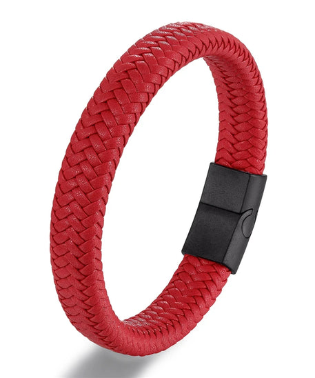 Bracelet CUIR HOMME "ROPE STEEL"