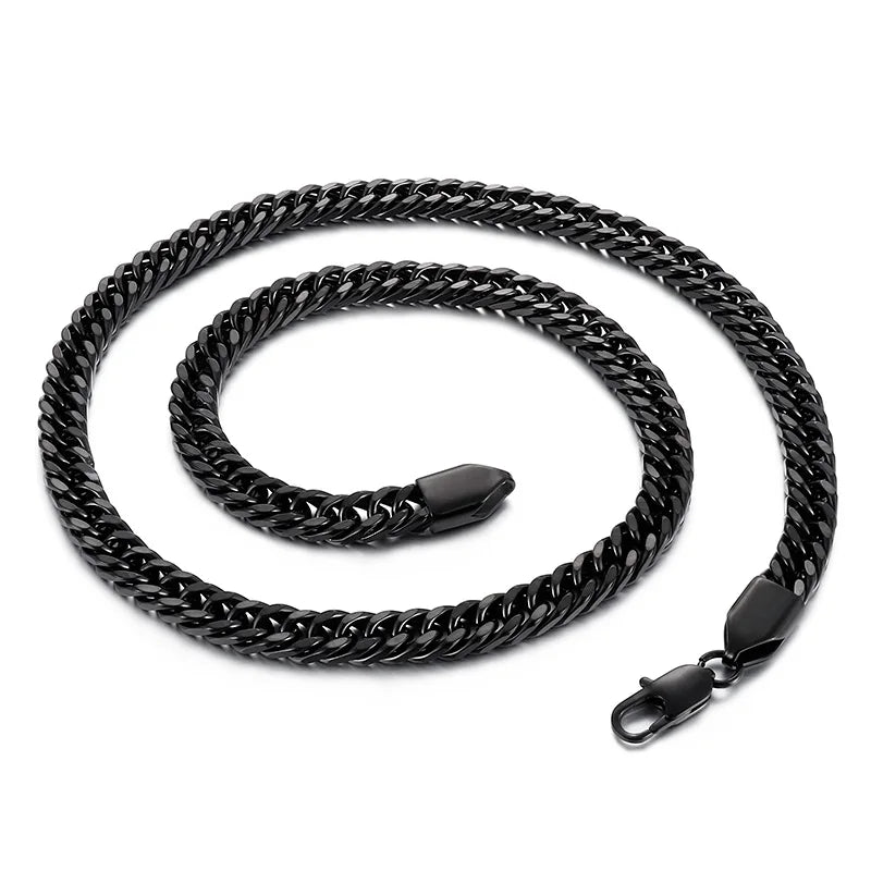 Chaine ARGENT Homme "CUBAN LINK"
