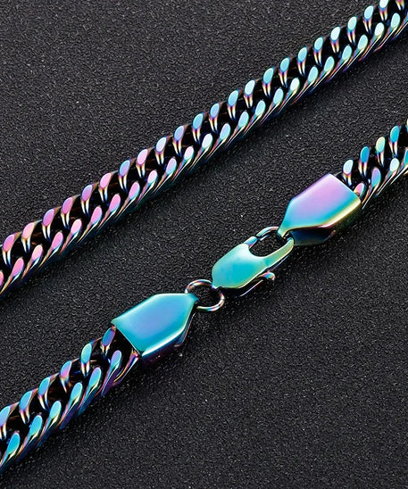 Chaine ARGENT Homme "CUBAN LINK"