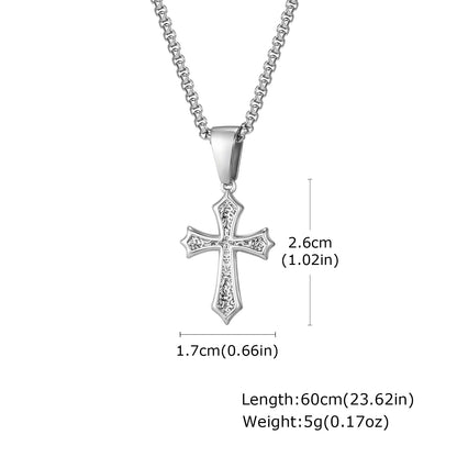 Chaine PENDENTIF croix pour hommes