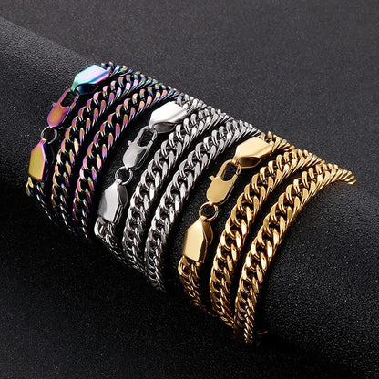 Chaine ARGENT Homme "CUBAN LINK"