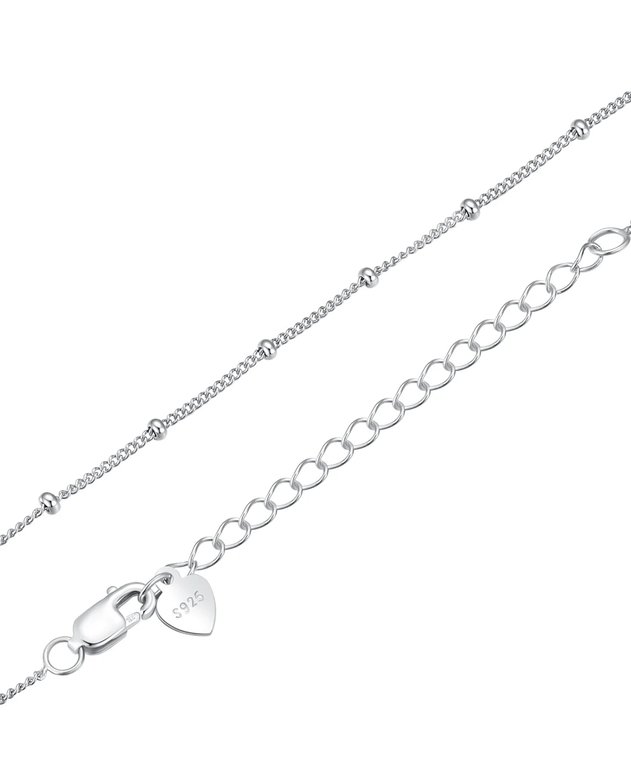 BAMOER Collier ARGENT Femme