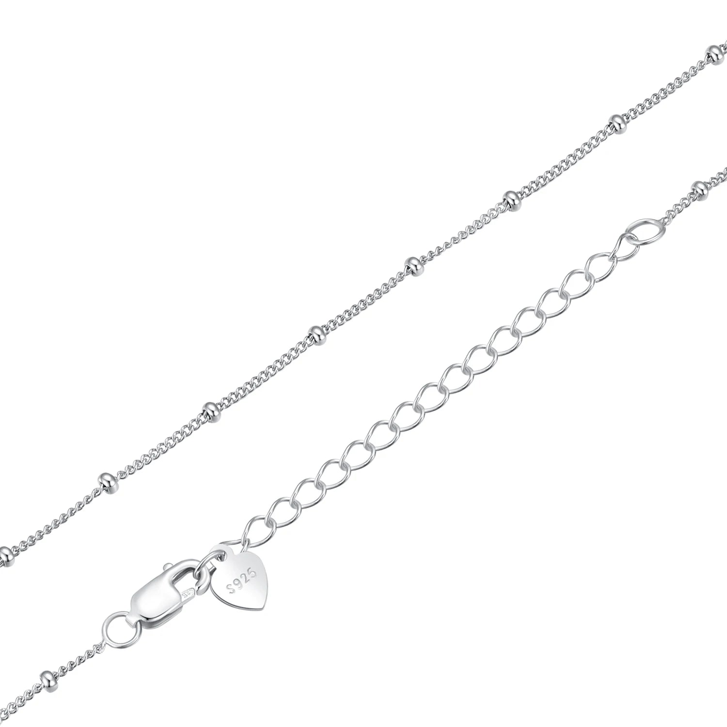 BAMOER Collier ARGENT Femme