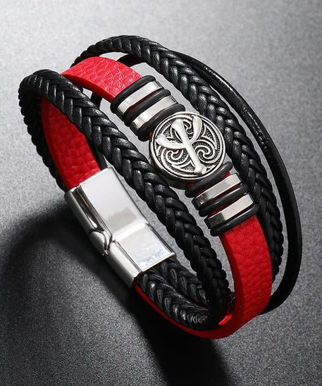 Bracelet cuir homme "SHENZEN"
