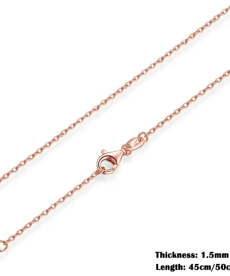 BAMOER Collier ARGENT Femme
