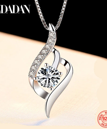 Collier ARGENT Femme "BLUE EYE"
