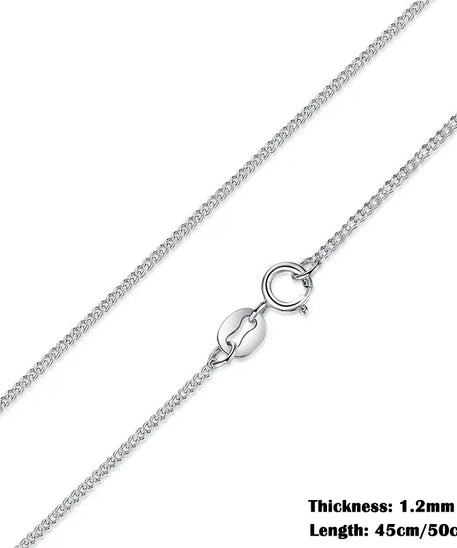 BAMOER Collier ARGENT Femme