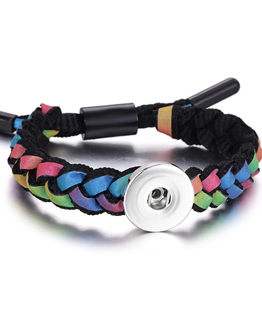 Bracelet cuir homme "Tribal King"