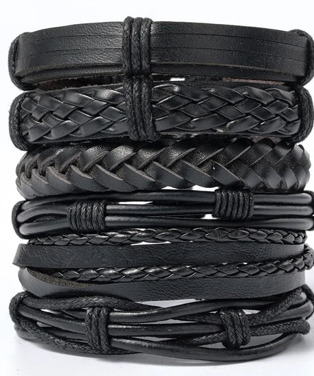 Bracelet cuir homme "CHAMANE"