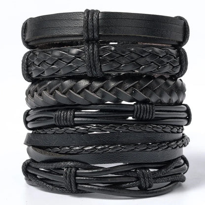 Bracelet cuir homme "CHAMANE"