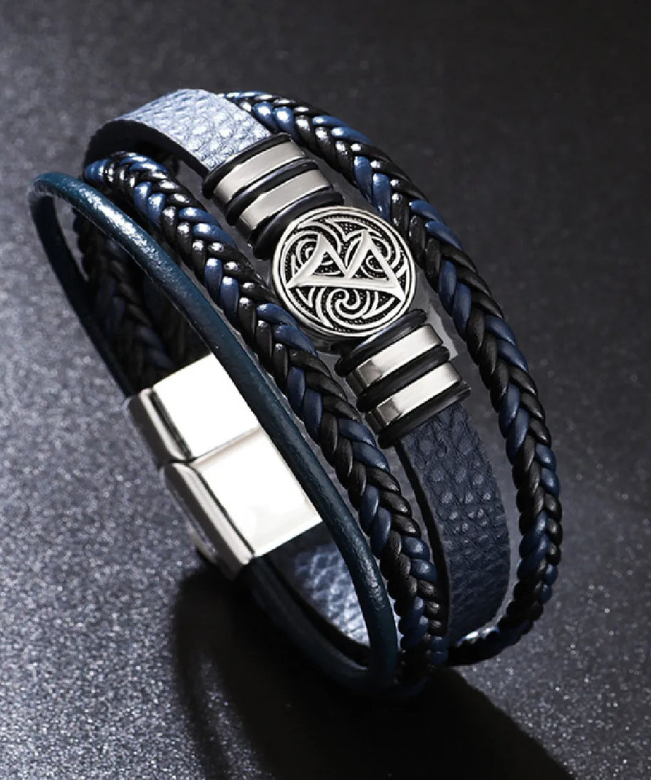 Bracelet cuir homme "SHENZEN"