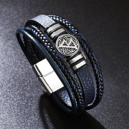 Bracelet cuir homme "SHENZEN"