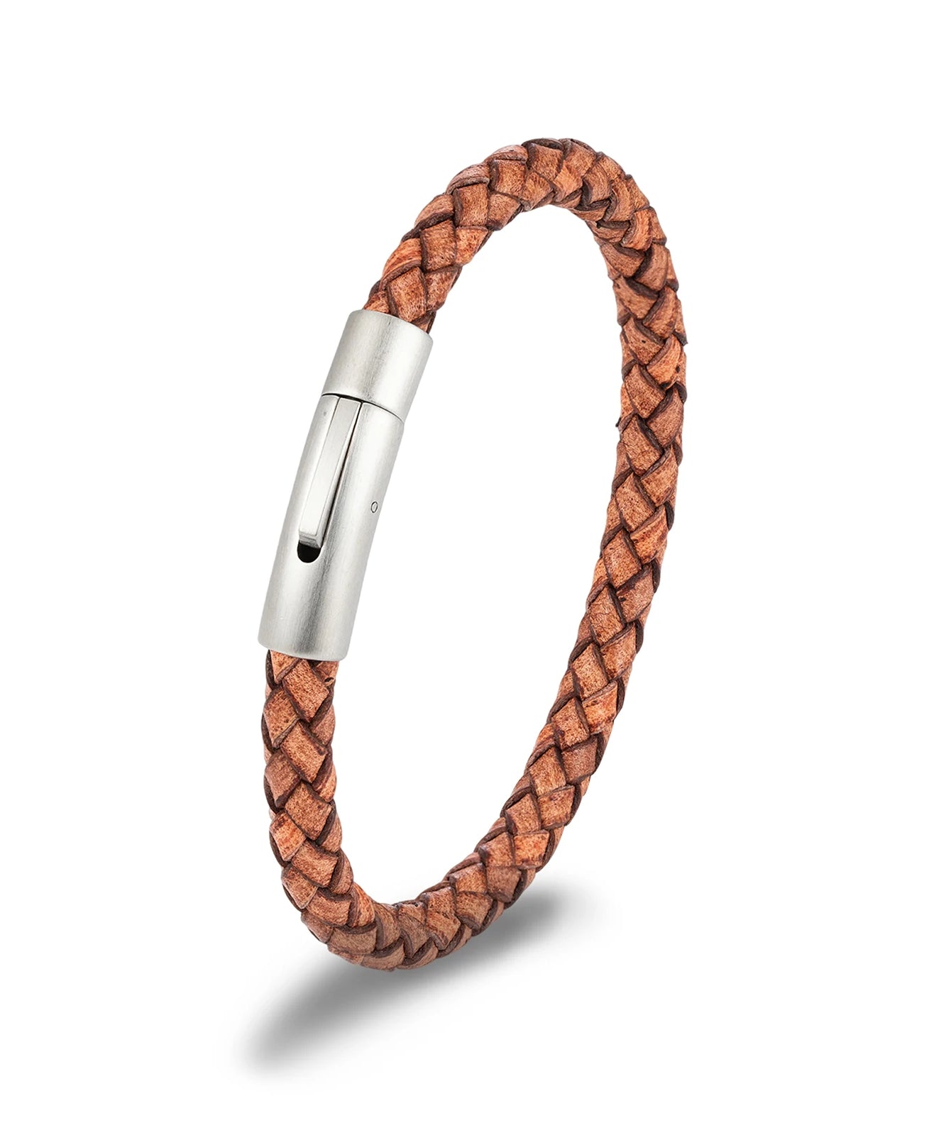 Bracelet cuir homme "SIMPLE WHEEL"