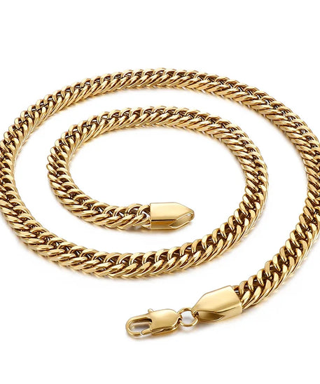Chaine ARGENT Homme "CUBAN LINK"